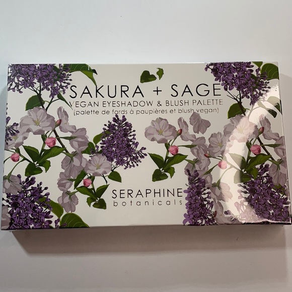 Sakura & Sage Vegan Eyeshadow & Blush Palette - Picture 2 of 3